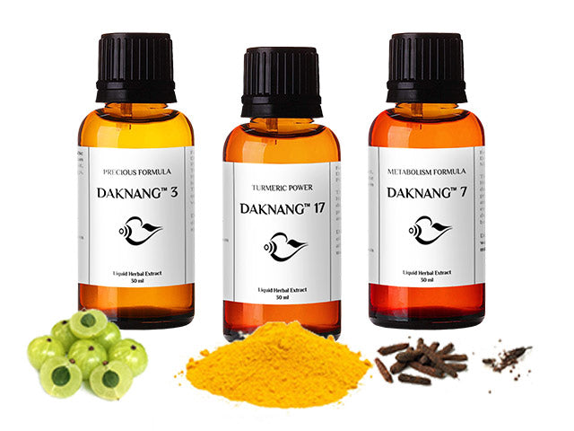 Daknang Immune Booster uztura bagātinātāju komplekts imunitātes stiprināšanai un alerģiju mazināšanai, 3 x 10ml