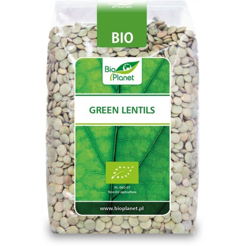 Bio Planet BIO zaļās lēcas, gaišās, 500g