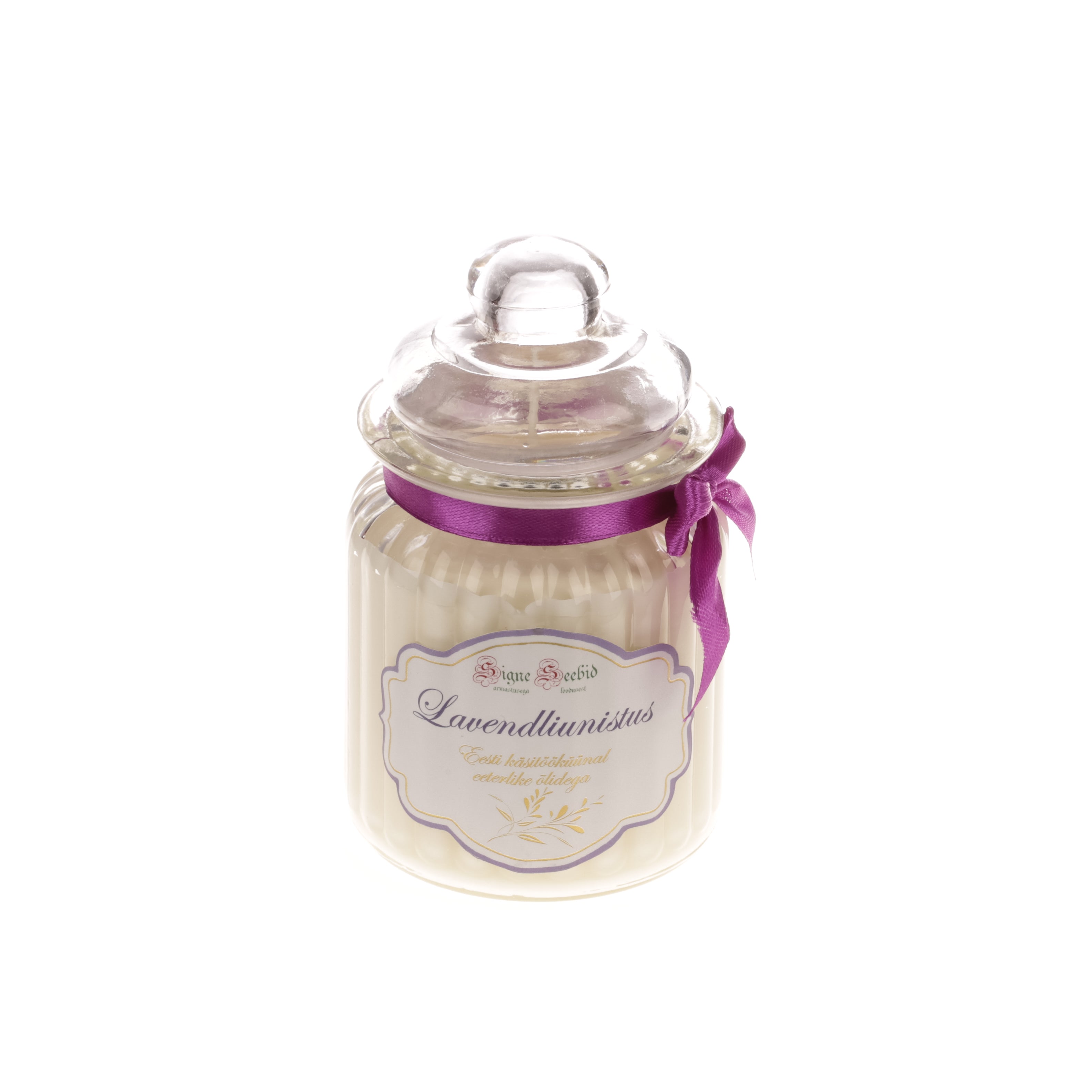 Signe Seebid sojas vaska svece "Lavandas sapnis "
