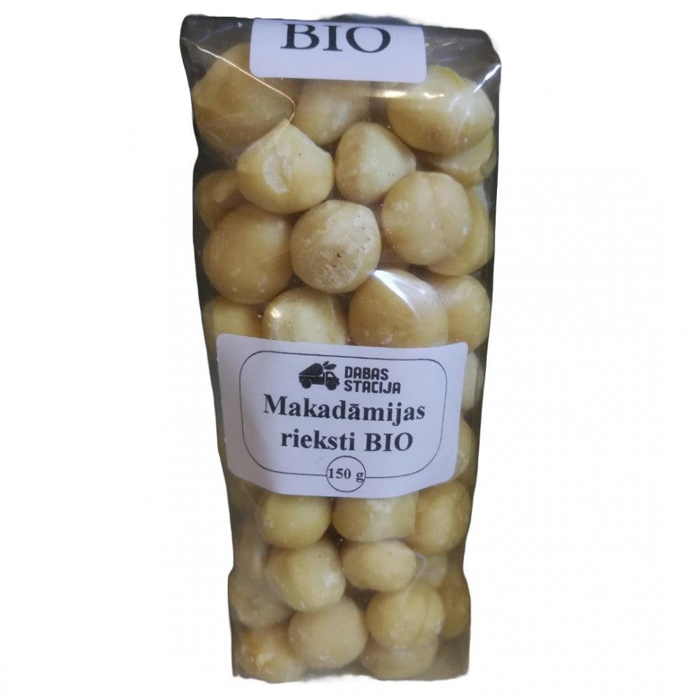 Dabas stacija BIO Makadāmijas rieksti, 150g