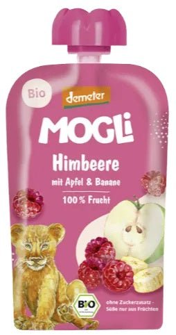 Mogli BIO aveņu, ābolu, banānu biezenis, 100g