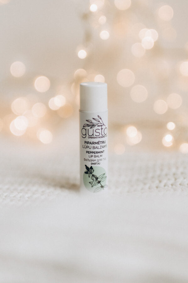 Gusto piparmētru lūpu balzāms, 5ml