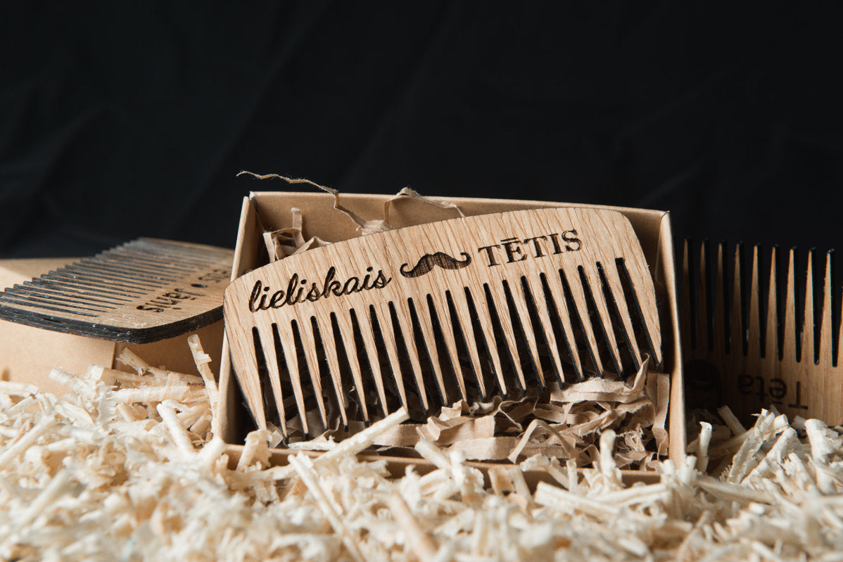 Kokradis ozolkoka ķemme "Lieliskais tētis"