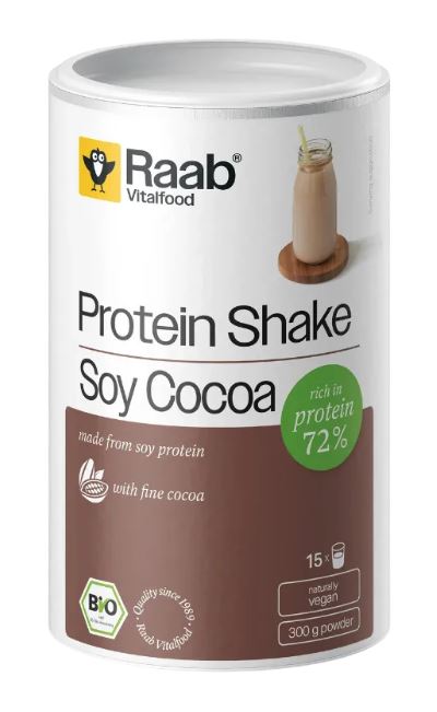 Raab Vitalfood BIO Protein Shake augu proteīna maisījums Schoko, 300g