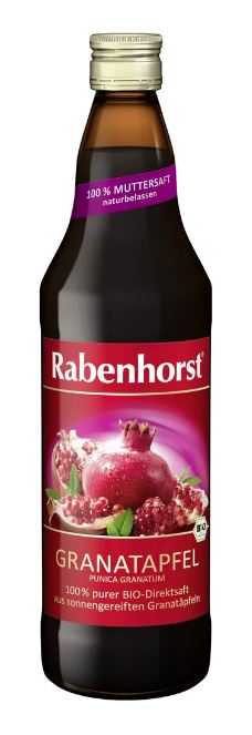 Rabenhorst BIO granātābolu sula, 750ml