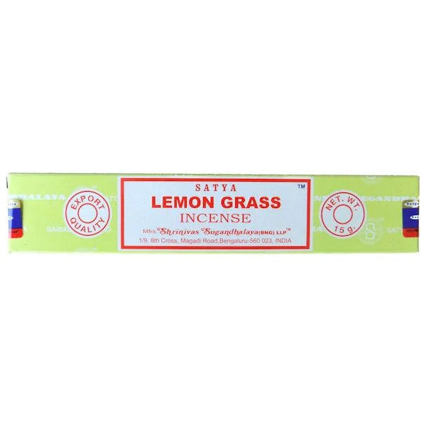 Satya smaržkociņi Citronzāle (Lemongrass), 15g