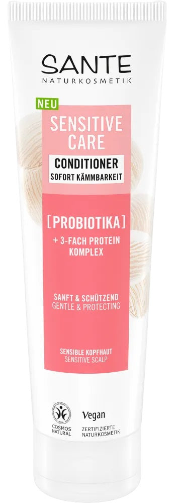 Sante Hair kondicionieris ar probiotiķiem jūtīgai galvas ādai Sensitive Care, 150ml