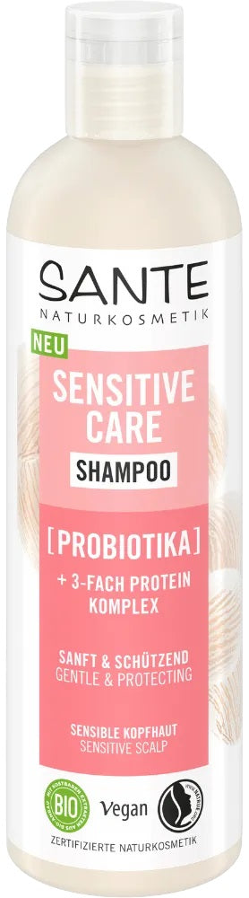 Sante Hair šampūns ar probiotiķiem jūtīgai galvas ādai Sensitive Care, 250ml