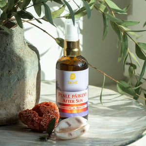 Signe Seebid After Sun atvēsinoša un mitrinoša ķermeņa eļļa pēc sauļošanās, 100ml - Lavandas ekoveikals internetā