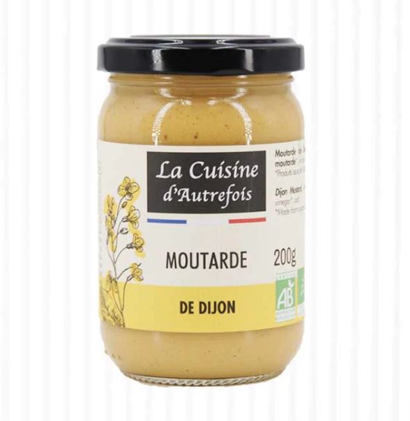 La Cuisine Dautrefois BIO Dižonas sinepes, 215g