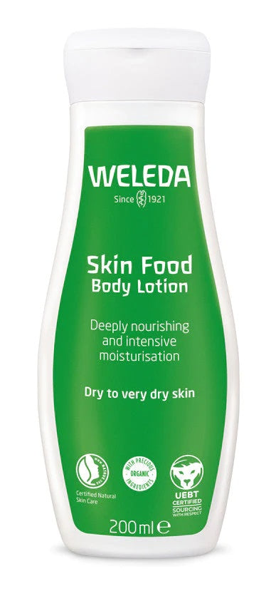 Weleda Skin Food barojošs ķermeņa pieniņš, 200ml