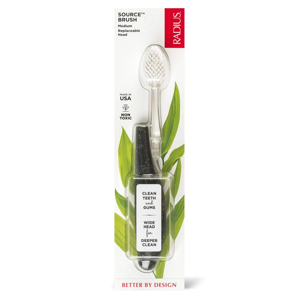Radius Source zobu birste, zaļa Medium