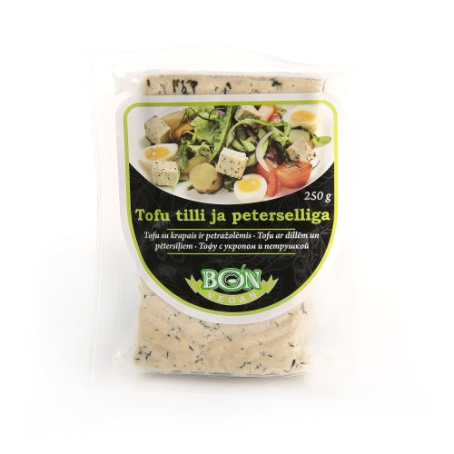 Bon Soya dabīgs tofu ar zaļumiem, 250g