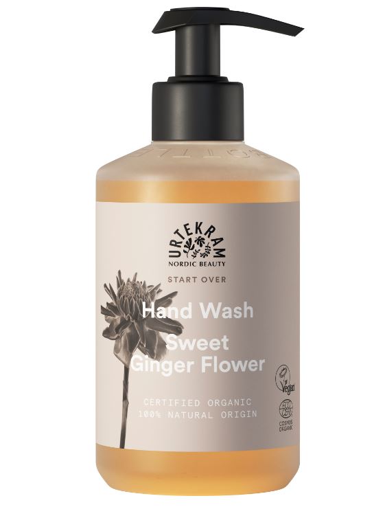 Urtekram Sweet Ginger šķidrās ziepes ar ingvera ziediem, 300ml