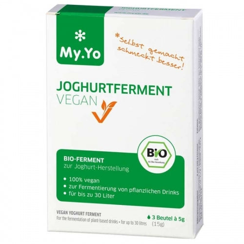 My.Yo BIO vegānisks jogurta ieraugs, 3x5g
