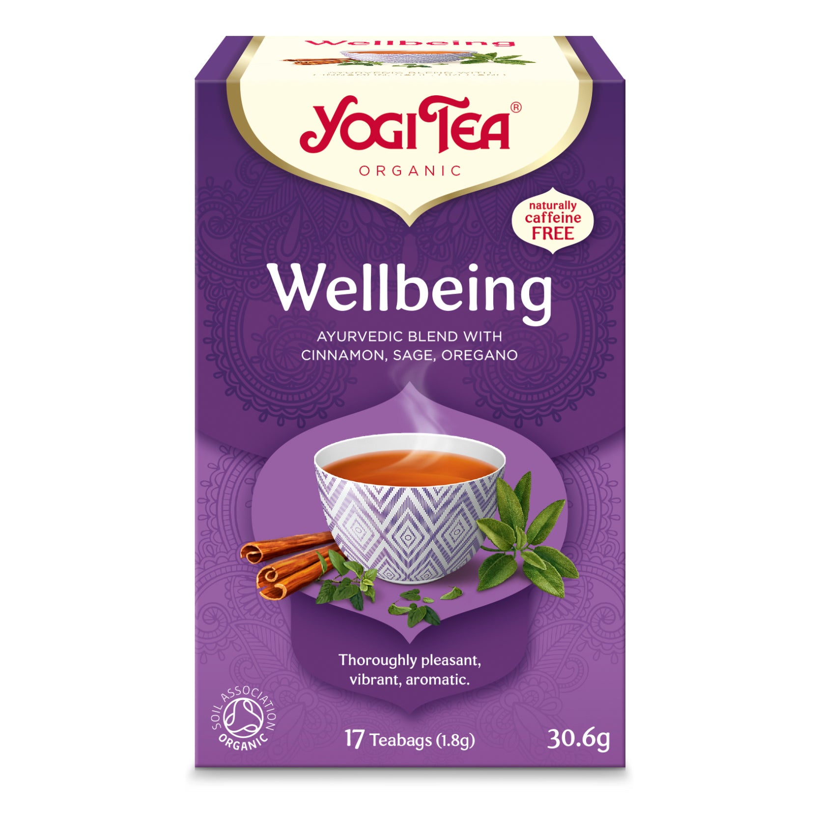 Yogi Tea BIO tēja labsajūtai "Wellbeing", 17pac./30,6g