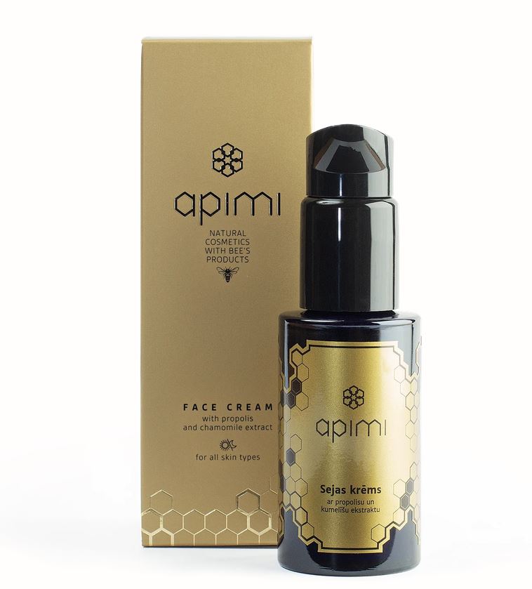 Apimi sejas krēms ar propolisu un kumelīšu ekstraktu, 50ml