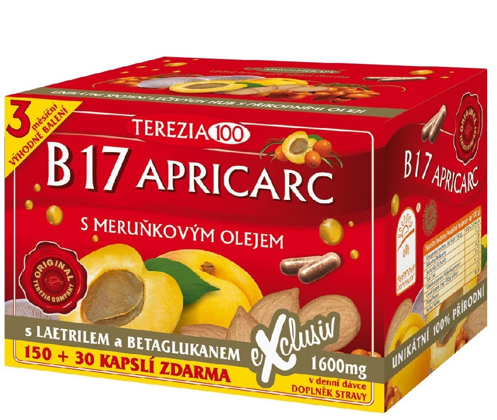 Terezia uztura bagātinātājs B17 Apricarc, 180 kaps.