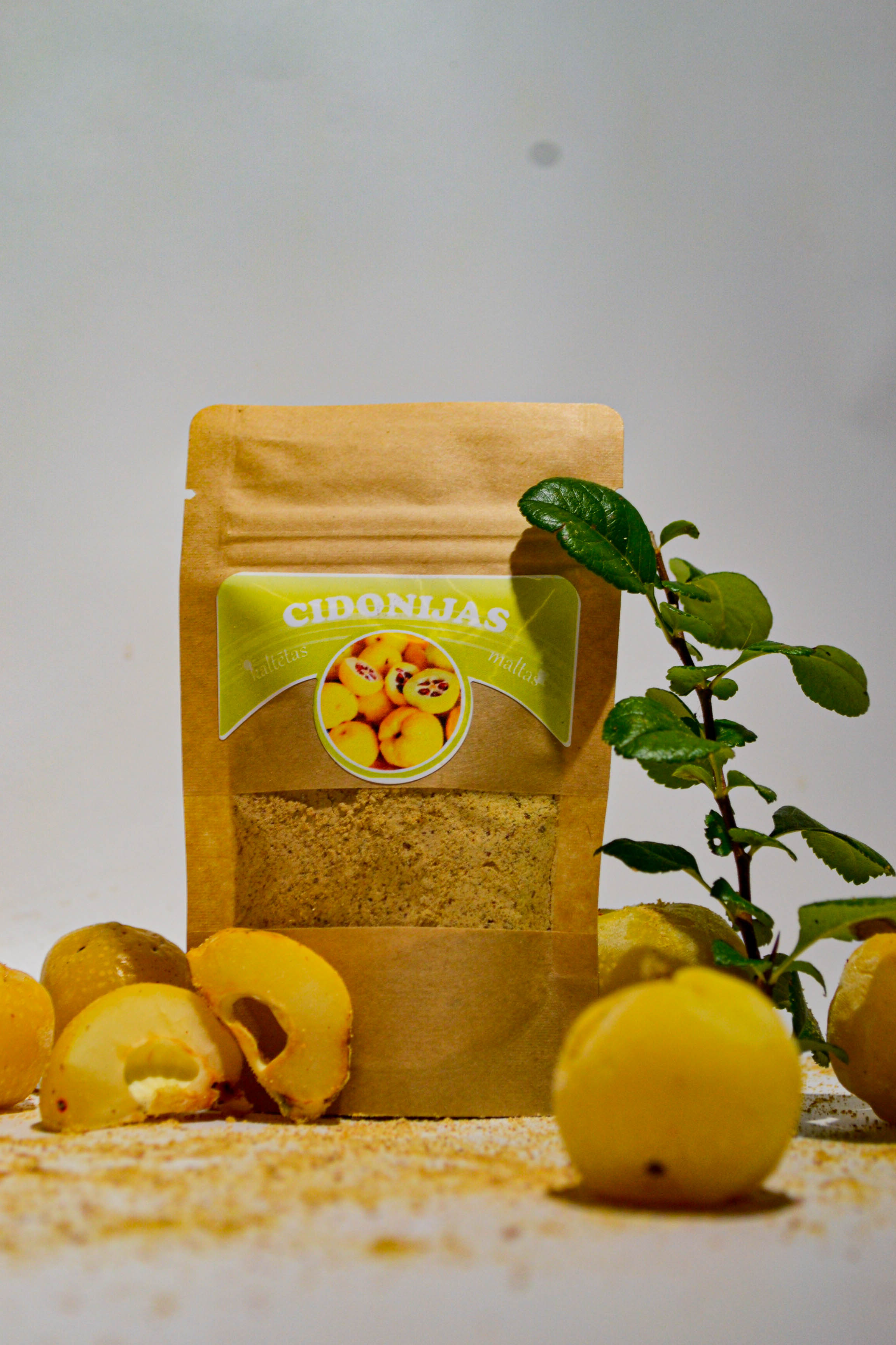 Cietais rieksts maltas kaltētas cidonijas, 30g