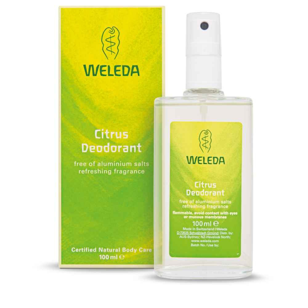 Weleda citrusu dezodorants izsmidzināms, 100ml