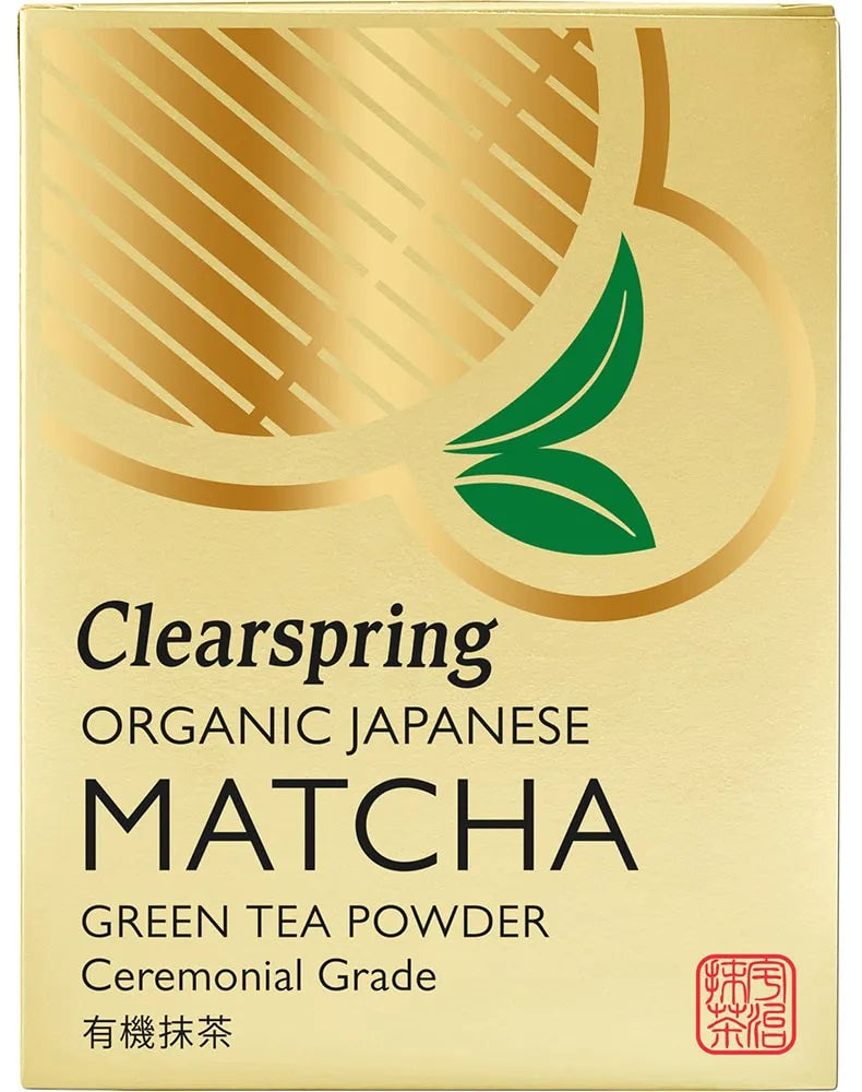 Clearspring BIO Japānas zaļā matča (matcha) tēja ceremoniju klases, 30g