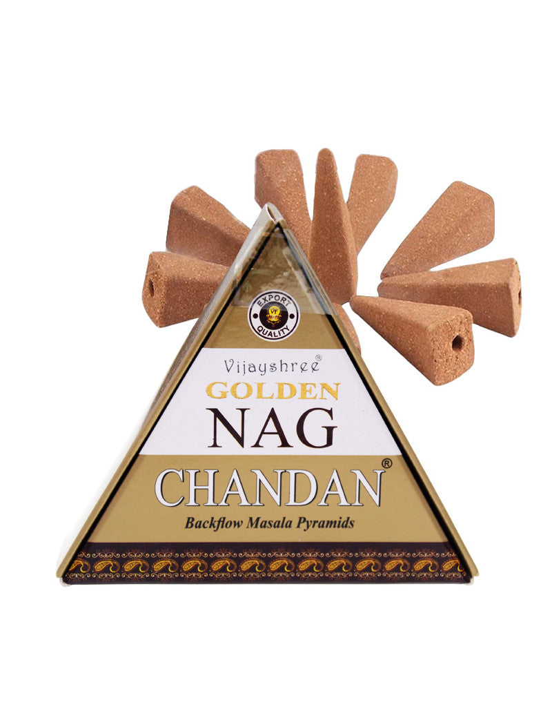 Vijayshree Golden Nag konusi ar krītošo dūmu efektu "Chandan", 10gb.