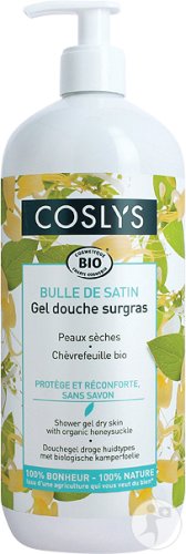 Coslys dušas želeja sausai ādai ar bio sausserža ziedu ekstraktu, 1l