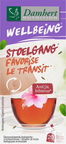 Damhert tēja zarnu trakta veselībai, 20gb./40g