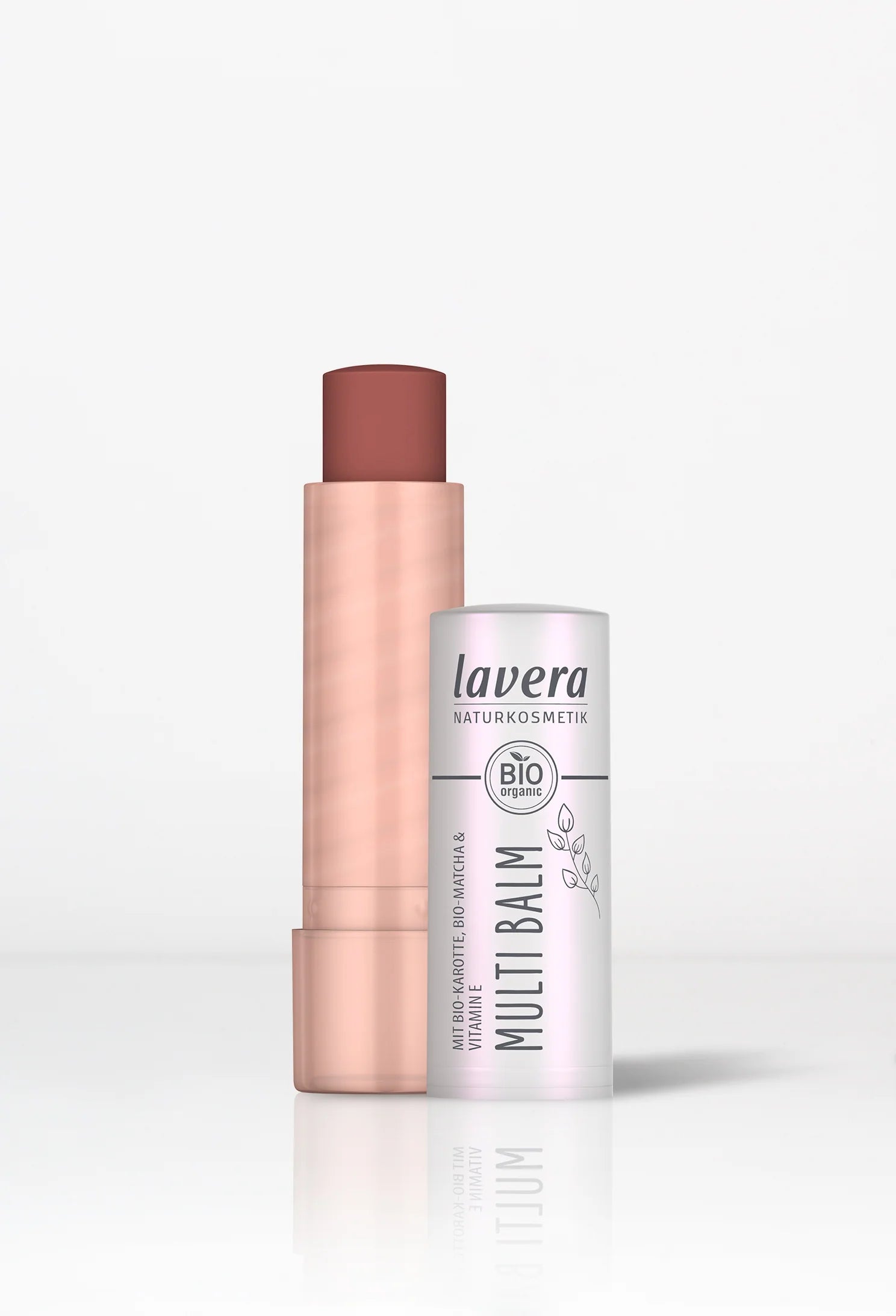 Lavera Multi Balm daudzfunkcionāls balzams lūpām, vaigiem un acīm, Sunset Red 01, 4,9g