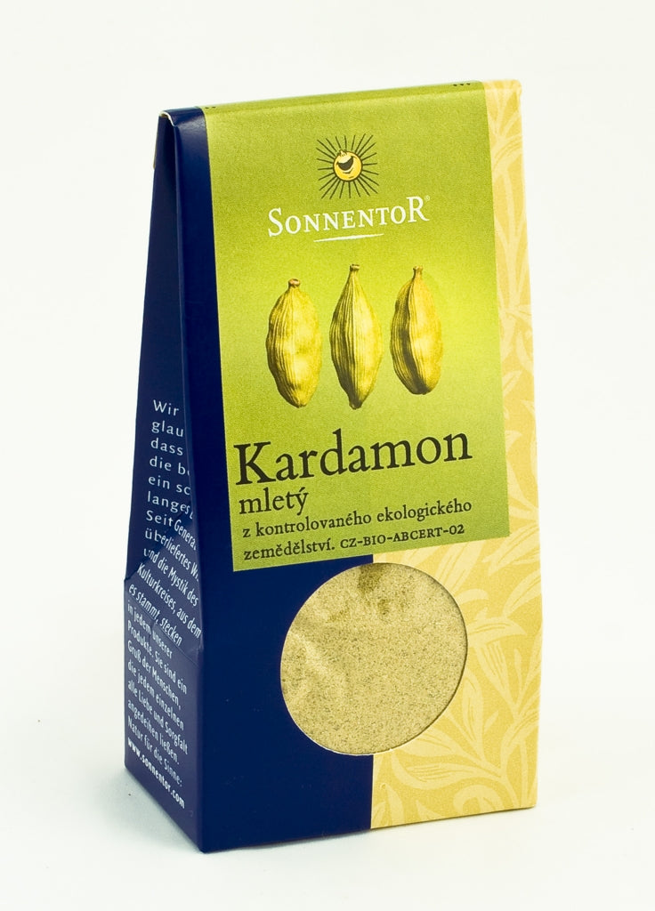 Sonnentor BIO malts kardamons, 50g
