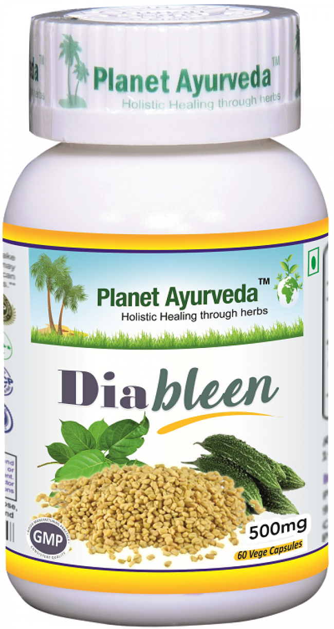 Planet Ayurveda uztura bagātinātājs Diableen (cukura līmeņa kontrolei), 60kaps.