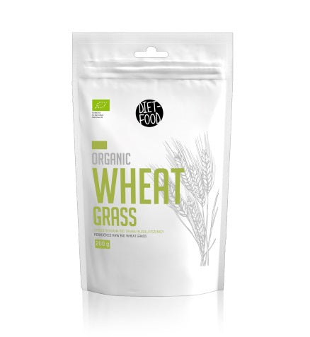 Diet Food BIO kviešu asnu pulveris, 200g