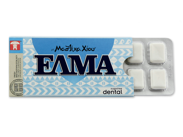 Mastixa Xiou Elma košļājamā gumija ar mastiku Dental, 10gb. x 1,3g