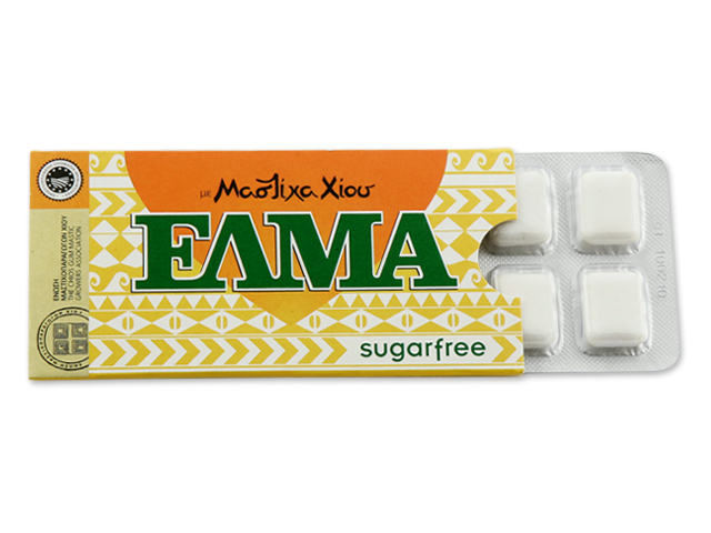 Mastixa Xiou Elma košļājamā gumija ar mastiku, bez pievienota cukura, 10gb. x 1,3g