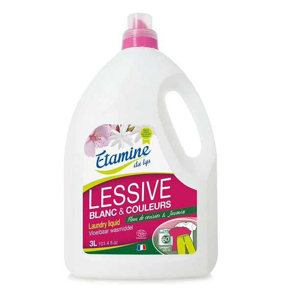 Etamine du Lys veļas mazgāšanas līdzeklis ar ķiršu ziedu un jasmīnu smaržu, 3l
