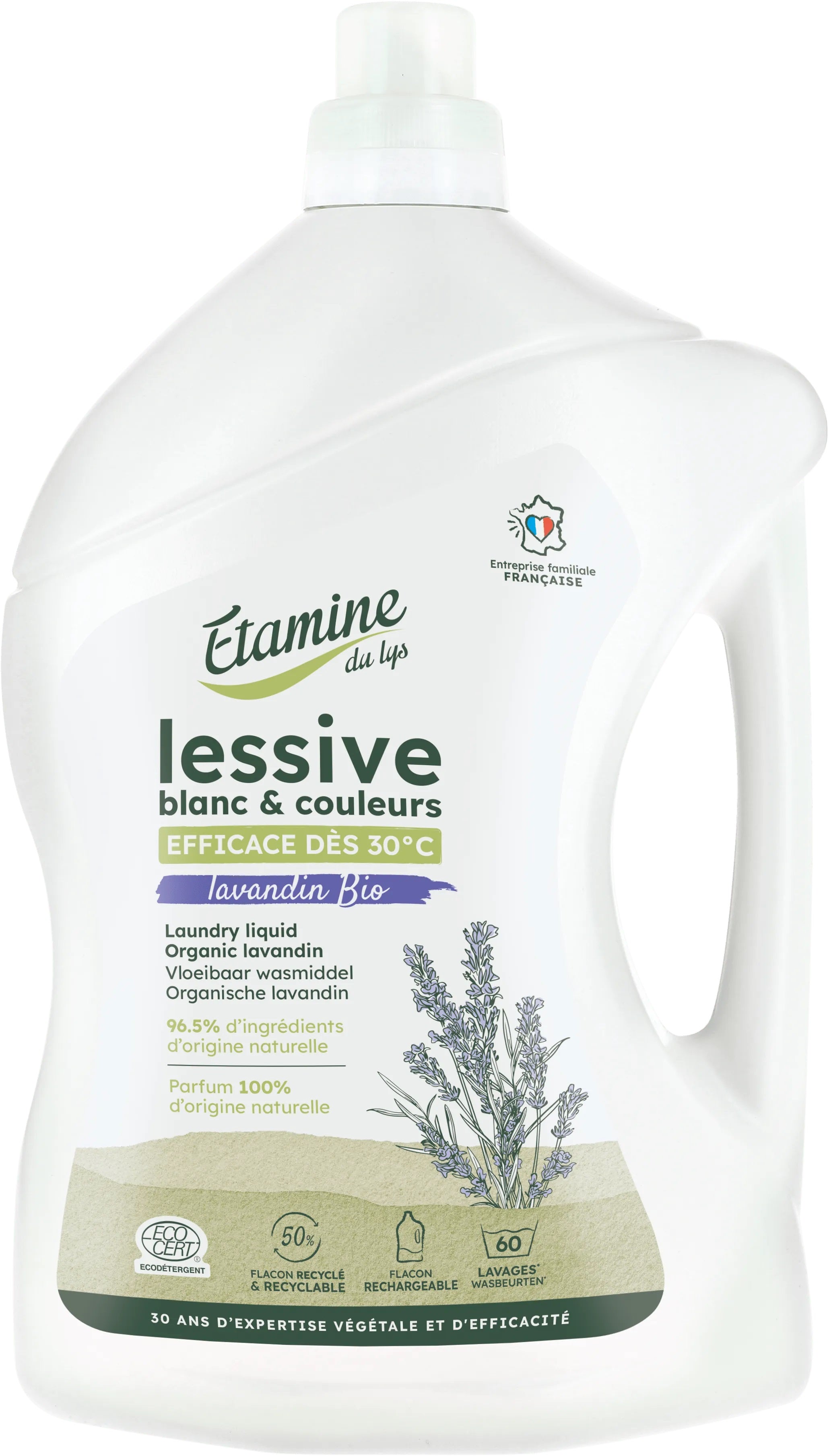 Etamine du Lys veļas mazgāšanas līdzeklis ar lavandas smaržu, 3l
