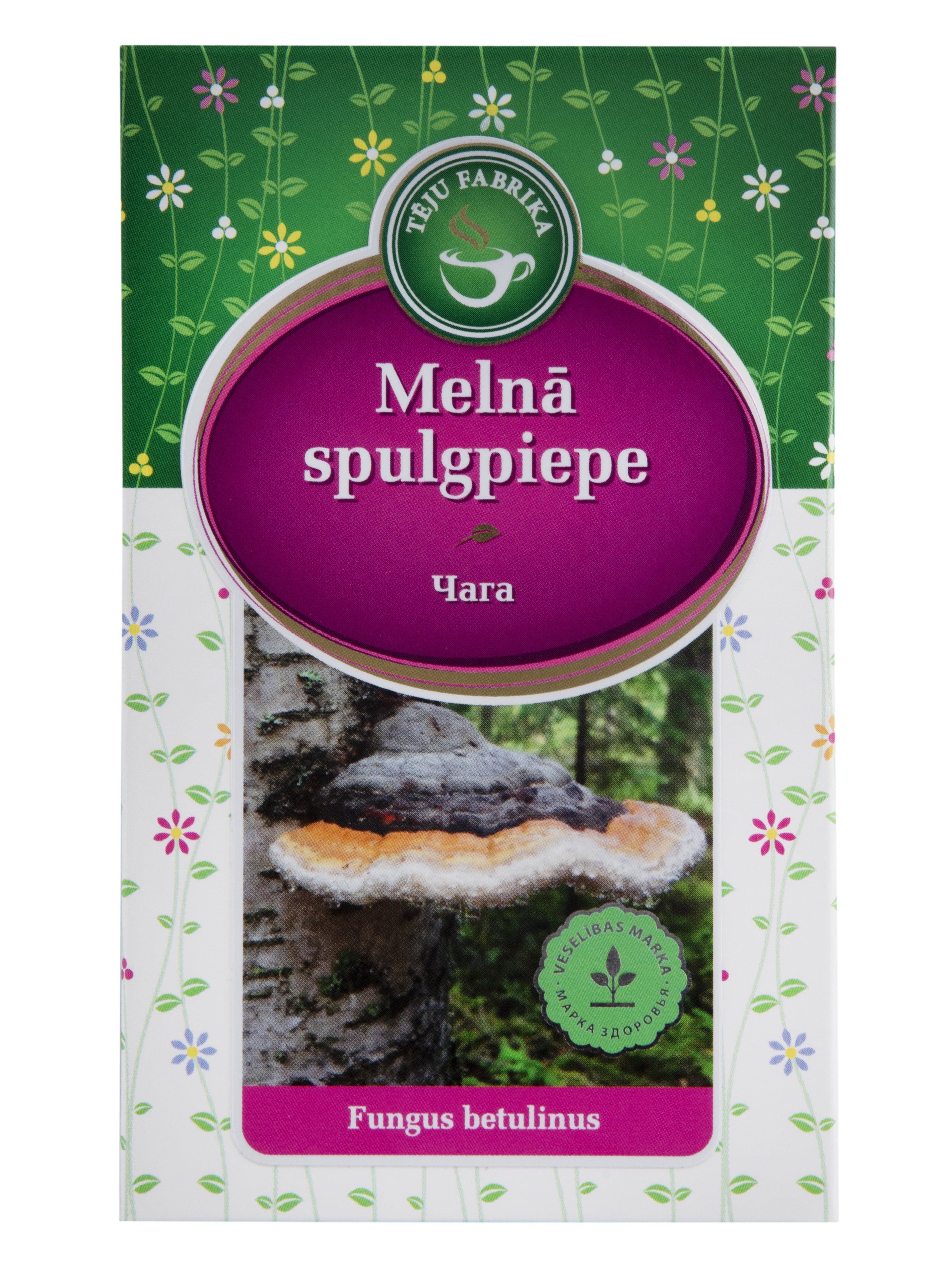 Tēju Fabrika čagas tēja (melnā spulgpiepe), 100g