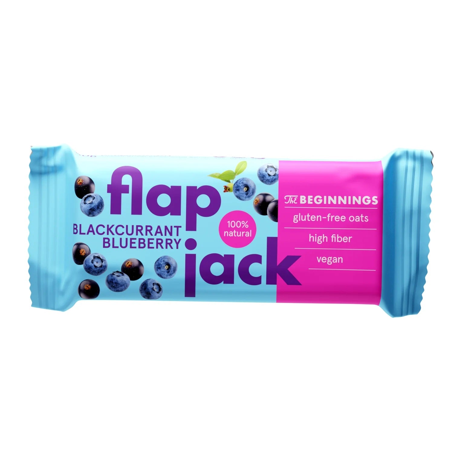 The Beginnings FlapJack bezglutēna auzu pārslu un upeņu batoniņš, 60g