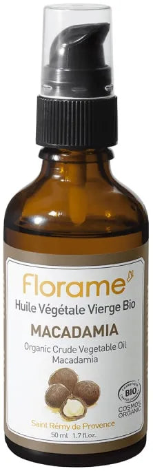 Florame BIO makadāmijas riekstu eļļa sejai, ķermenim un matiem, 50ml