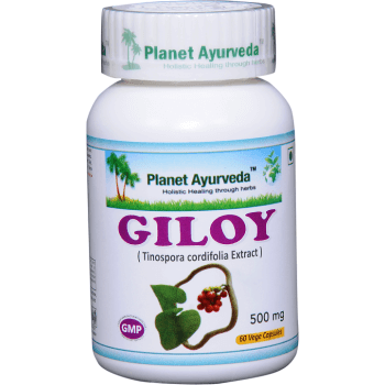Planet Ayurveda uztura bagātinātājs Giloy (sirdslapu tinospora), 60kaps.