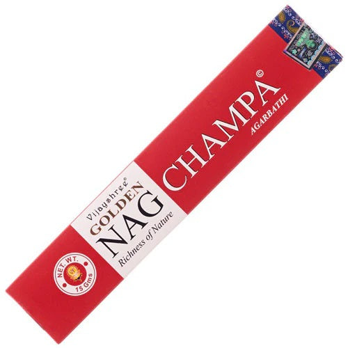 Vijayshree Golden Nag smaržkociņi Champa, 15g