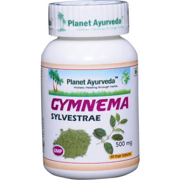 Planet Ayurveda uztura bagātinātājs Gymnema (gimnēma), 60kaps.