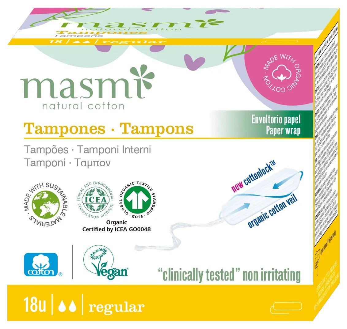 Masmi higiēniskie tamponi Regular, 18gb.