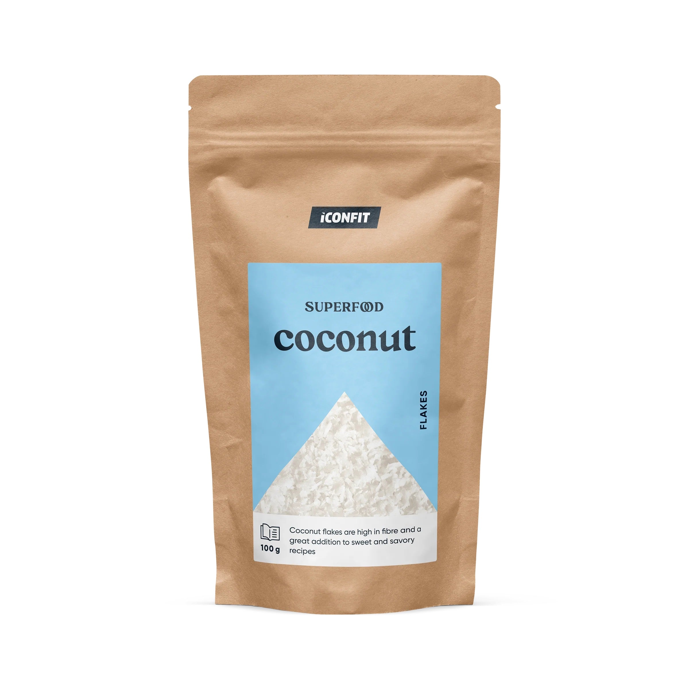 ICONFIT kokosriekstu pārslas, 100g