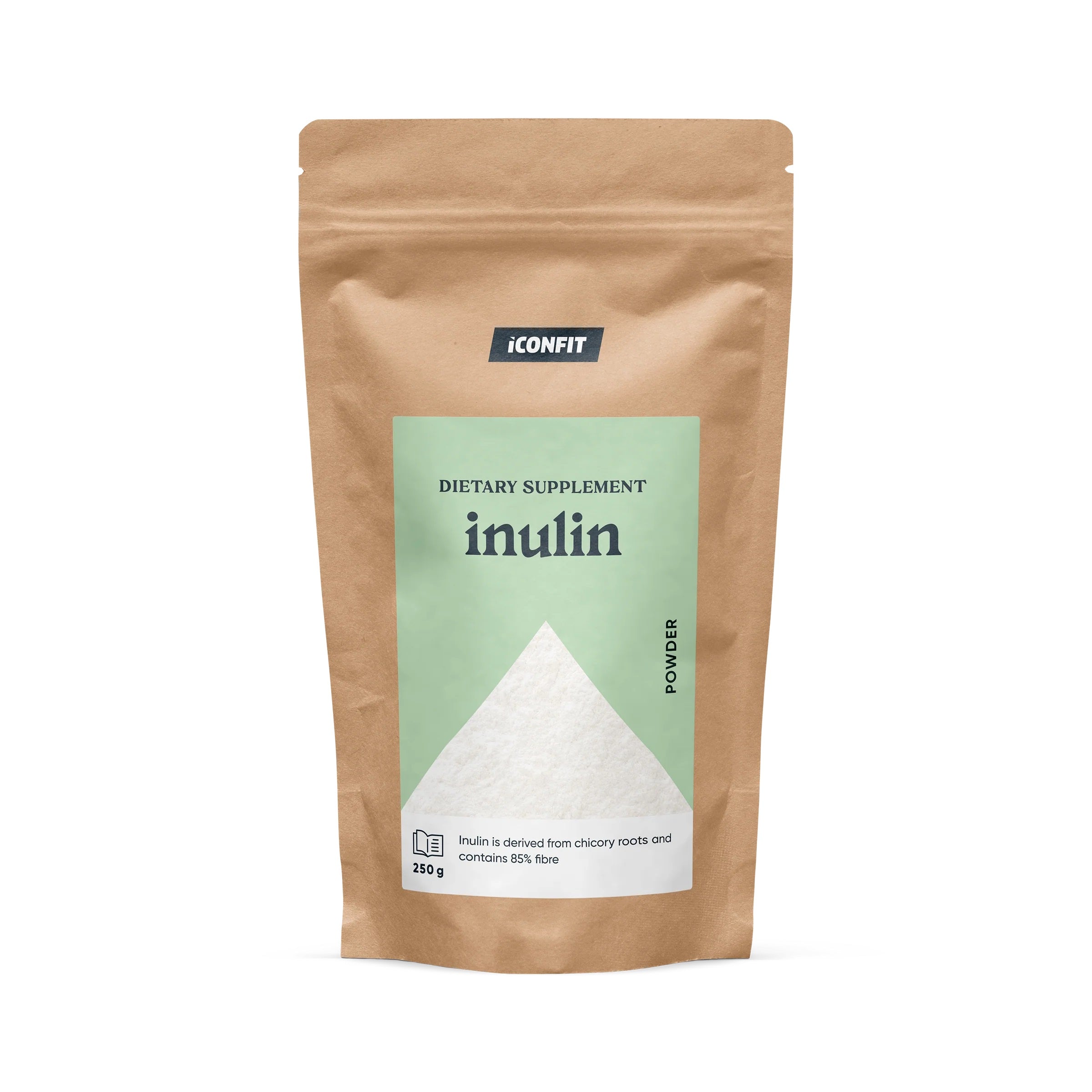 ICONFIT Inulin inulīna šķiedrviela no cigoriņu saknes, 250g