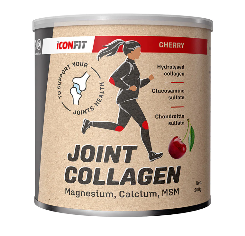 ICONFIT uztura bagātinātājs Joint Collagen locītavām, ar ķiršu garšu, 300g