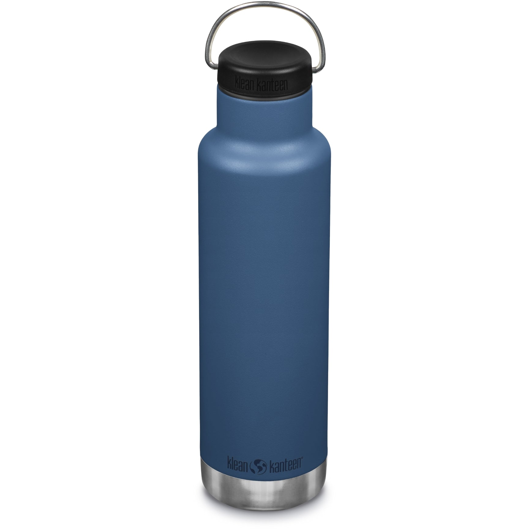 Klean Kanteen Classic Loop Cap termopudele zila (Real Teal), 592ml