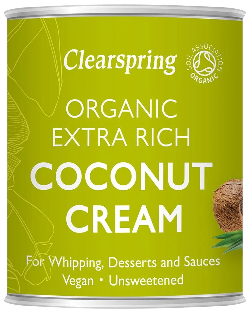 Clearspring BIO kokosriekstu krēms putošanai, 200ml