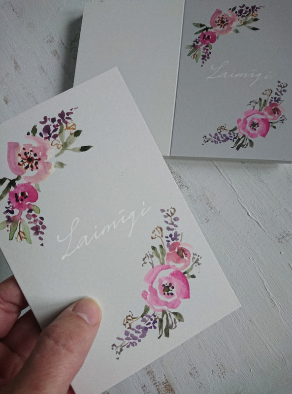 Mydesignpictures atverama kartīte Laimīgi 10*15 cm