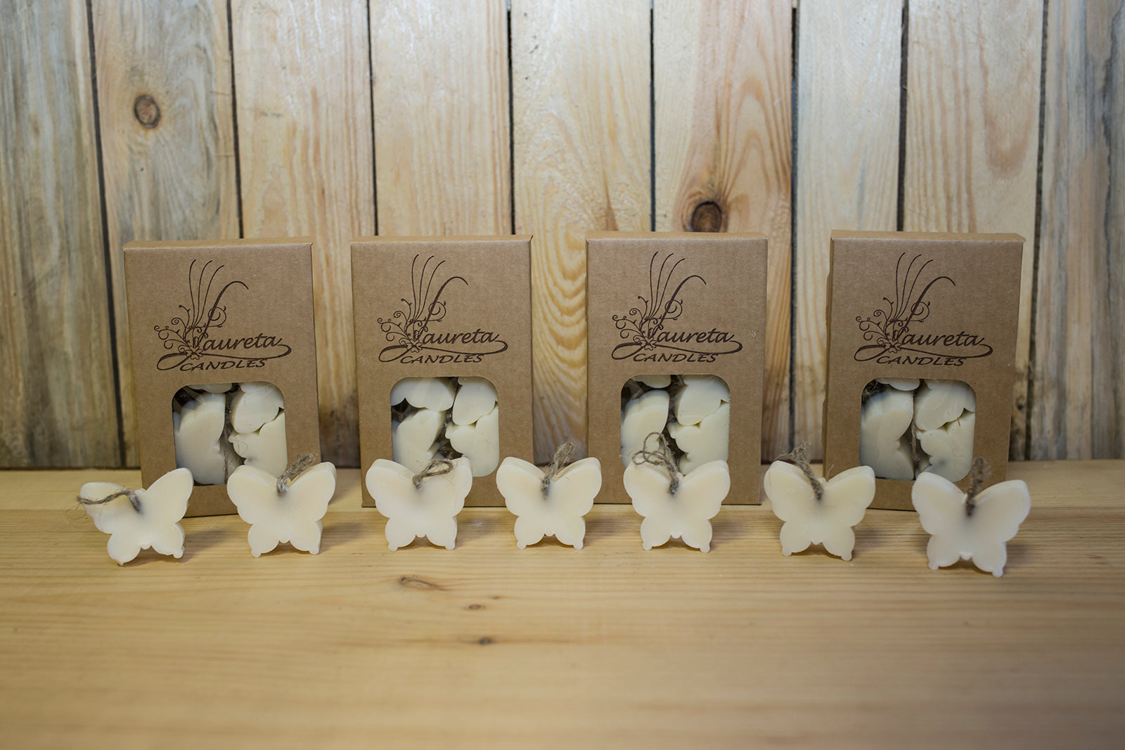Laureta Candles smaržtaureņi ar vaniļas ēterisko eļļu, 5gb